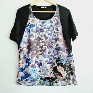 YELLOW BIRD Anthropologie 'Last Act' Floral Blouse Sz S